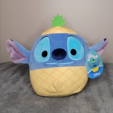 Squishmallow Disney Lilo  Stitch Pineapple Stitch Plush 8" New WithTags NWT