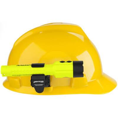 Nightstick Dual  ATEX LED Feuerwehr Helmlampe  120 Lumen  +  Halterung