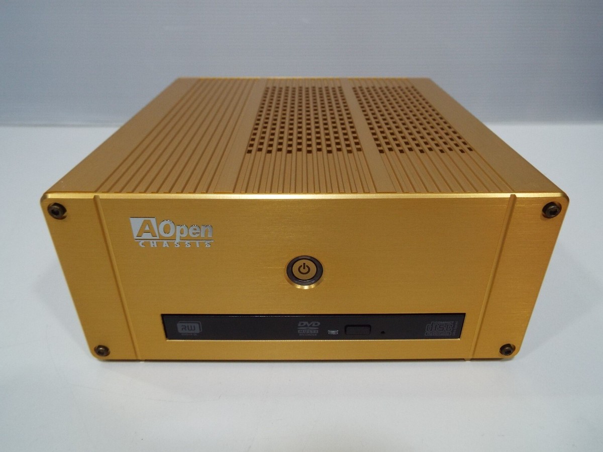 AOpen Mini-ITX GOLD Aluminium Desktop Computer Case S-110 CUBE