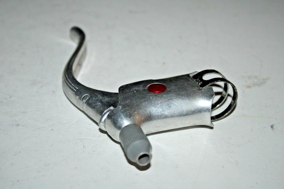 Palanca de freno Weinmann vintage 23,8 mm plata Dropbar Touring Road envío rápido EE. UU. Foto 2 de 4