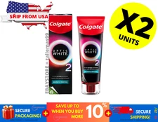 COLGATE Optic White O2 Active Oxygen Whitening Toothpaste 85g X2 PCS