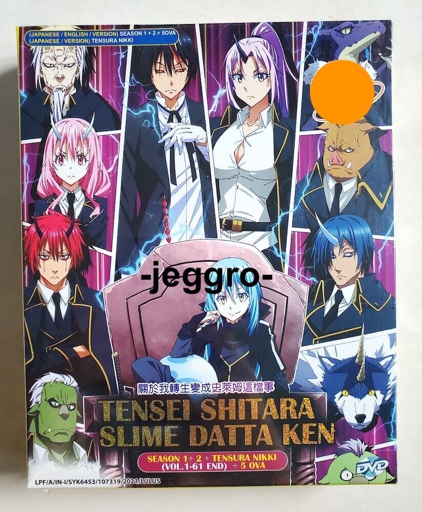 Tensei Shitara Slime Datta Ken  Sea. 1 + 2 + 5 OVA + Slime