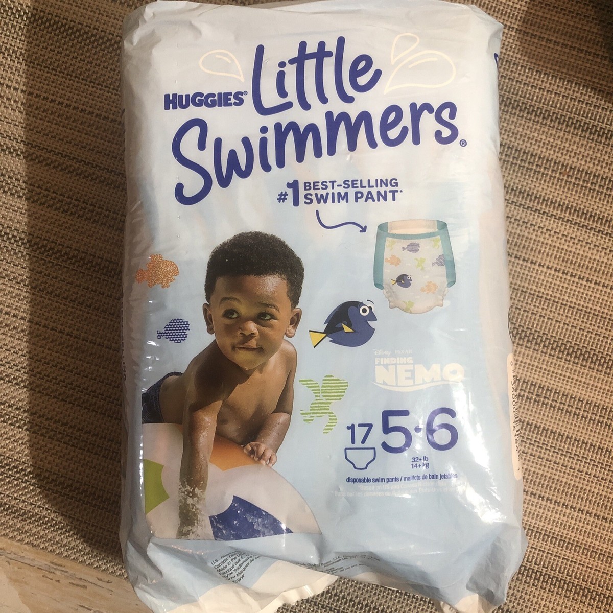 Huggies Little Swimmers Swimming Diapers Nemo Swim Diapers Size