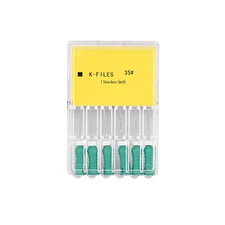 6Files Dental Endodontic Endo Root Canal Hand Use File Niti Steel 21/25mm K-file