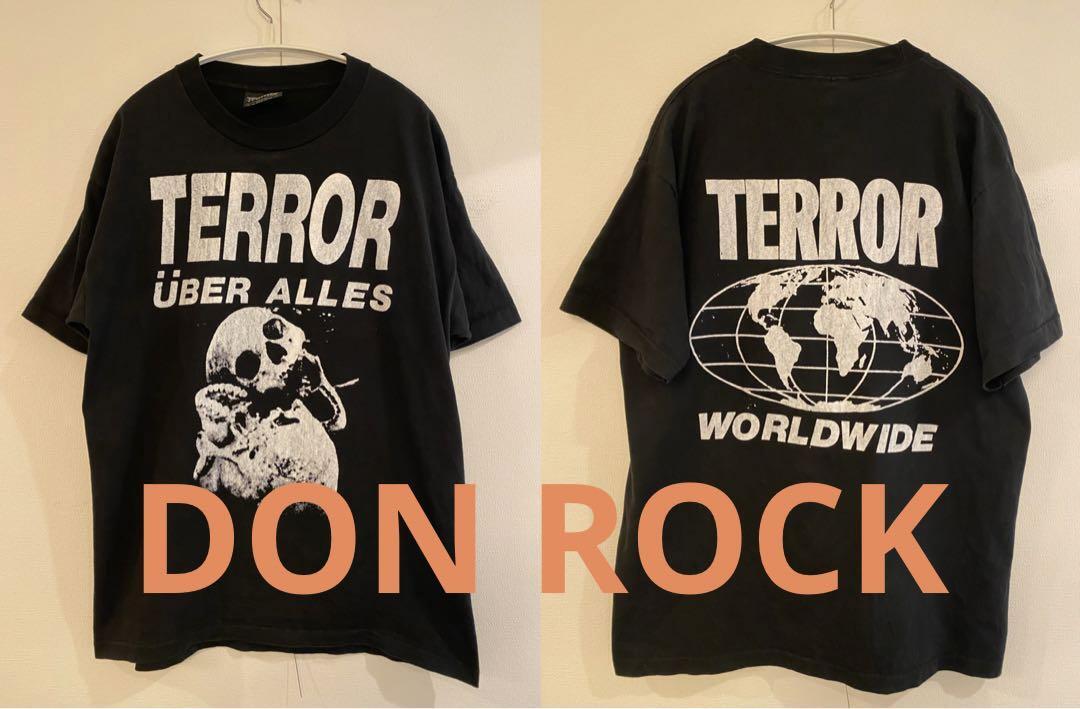 Terror Don Rock T-shirt Black 80s-90s | eBay 