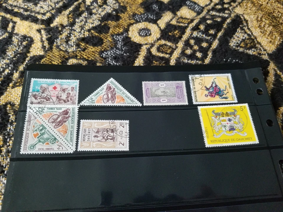 French Colonies - Dahomey Stamp Collection - Used - Classics - 2 Scans - M29 - Image 2 of 2