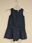 Gymboree Uniform Jumper Dress Girls Navy Blue Size 6