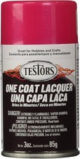Testors Model Paint 1841 Electric Pink Lacquer Spray 3 Ounces Free Shipping
