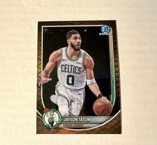2025 Topps Bowman Chrome - Jayson Tatum Reptilian Refractor SP Boston Celtics