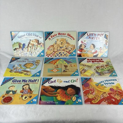 MathStart Books by Stuart Murphy (Lot Of 9) Level 2 - Educational Math Teacher