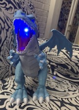 Zuru Robo Alive BlueIce Blasting Winged Dragon 20  Interactive RoarsLightsWalks