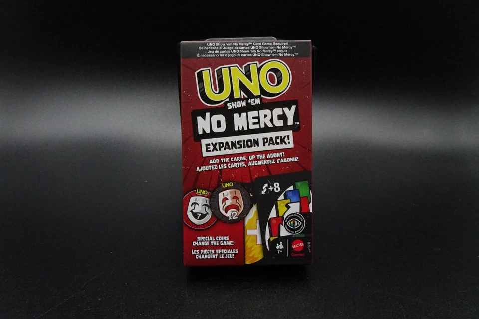 UNO Show 'Em No Mercy EXPANSION PACK 🎭 "Save Yourself or DOUBLE the PAIN!🎭 New - Image 3 of 4