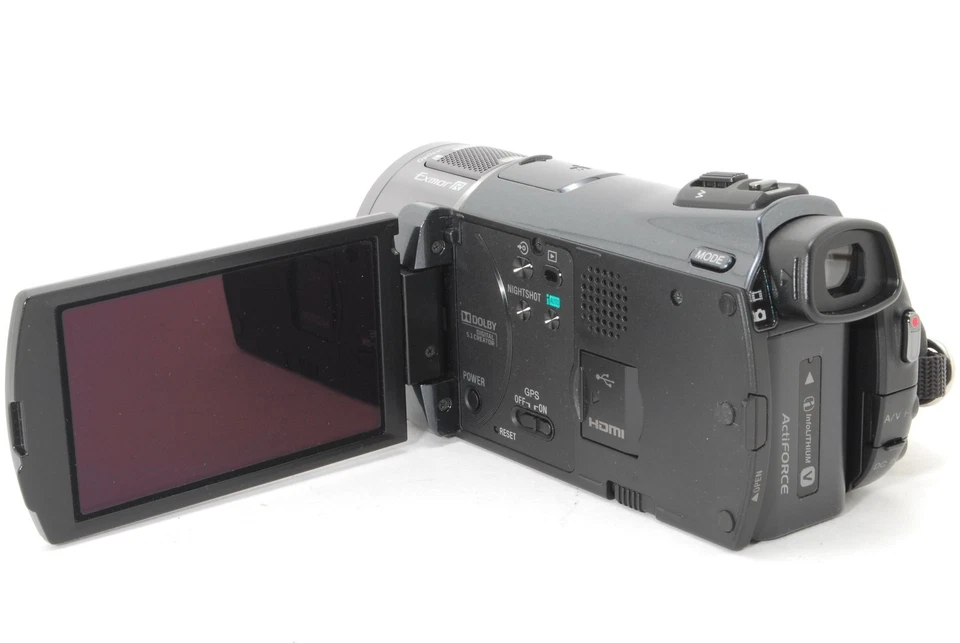 [EXCELENTE COMO NUEVO con Estuche] Videocámara Sony HDR-CX550V Handycam "Night Shot OK" JAPÓN #63 Foto 4 de 4