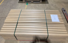 NeoTimber Wood Composite Slatted Cladding Clad Boards Oak  1800mm