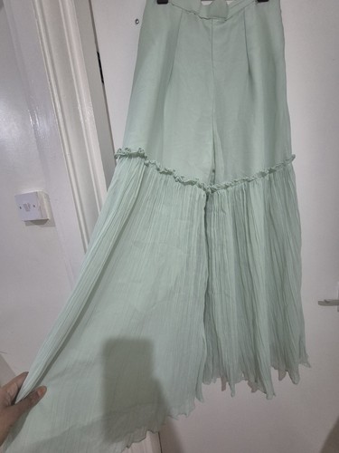 light green sharara dress for wedding parties indian pakistani style size M - Picture 9 of 10