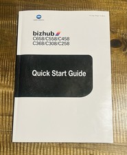 BIZHUB C258 C308 C368 C458 C558 C658, Service...