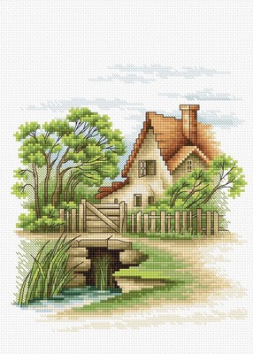 Kreuzstich Set Luca-S - Sommerlandschaft B2278