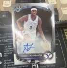 Topps 2025-26 Bowman Chrome Prospect Autographs AJ Dybantsa BYU Auto CPA-AD