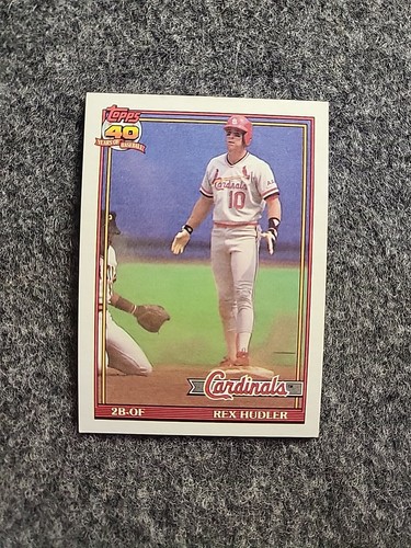1991 Topps - #228 Rex Hudler P