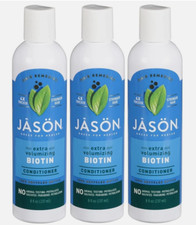 Lot of 3 Jason Conditioner, Thin to Thick Extra Volume, 8 Oz