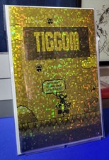 Tiggomverse Issue (--) (2020) Gold Foil 8-bit Variant Waite Auto w/COA comic cover
