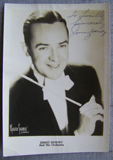Jimmy Dorsey d.1957 Jazz player, Big Band Leader 3xGrammy HoF signed 5x7 JSA COA