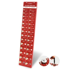 Thread Checker, 28 Nut and Bolt Thread Checker, Industrial Grade Bolt Size an...