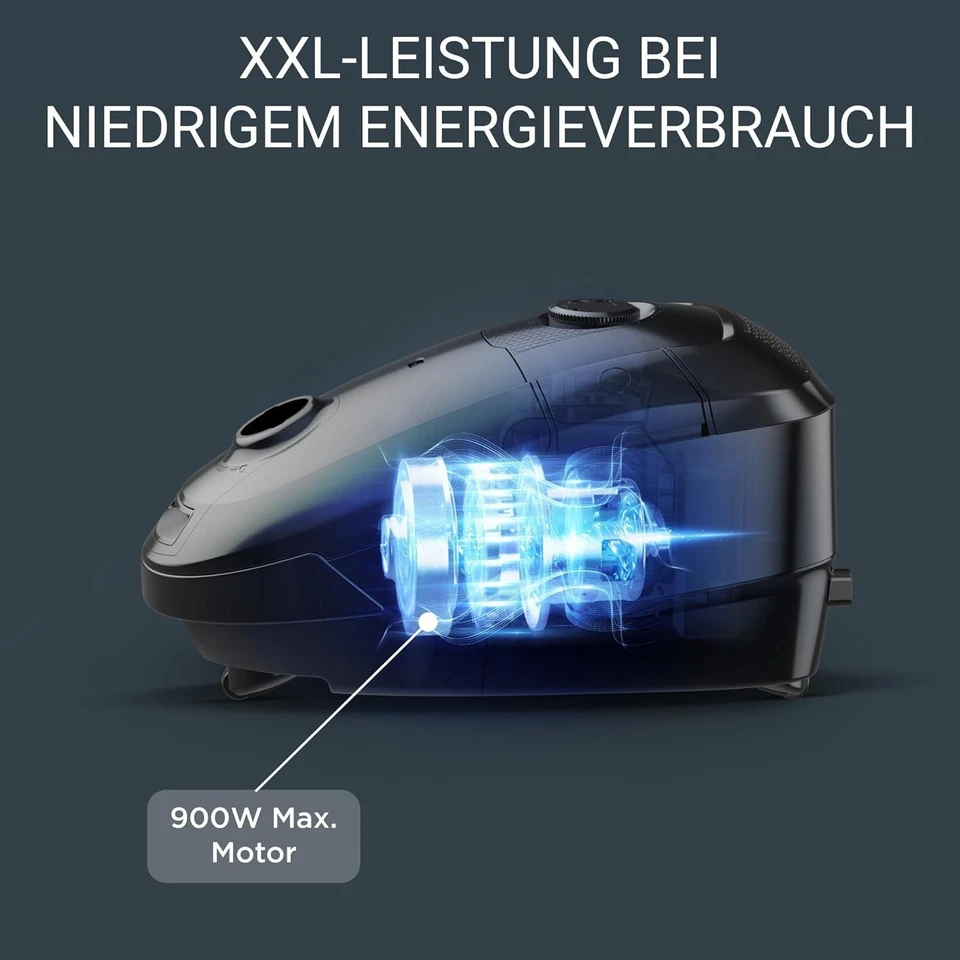 Aspirador de pó Rowenta RO3143 Power XXL com saco, 900 W, 4,5 litros (plug UE) - Imagem 3 de 4