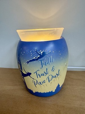 Scentsy Disney RETIRED Peter Pan Tinker Bell Warmer Faith, Trust, Pixie Dust