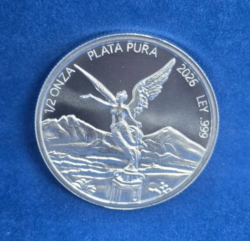 2026 Intaglio Mint Mexico Libertad Tribute 1/2 Oz .999 Silver Round
