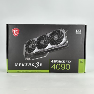 MSI GeForce RTX 4090 VENTUS 3X 24GB OC - Graphics Card - Open Box 