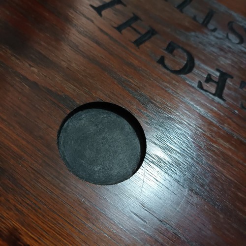 Ouija Victorian Spirit Board Hand Engraved Occult Candle Planchette Included - Picture 14 of 24