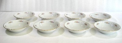 Winterling Schwarzenbach Mayerling Berry Bowls Lot 7 Floral Bavaria Germany #2