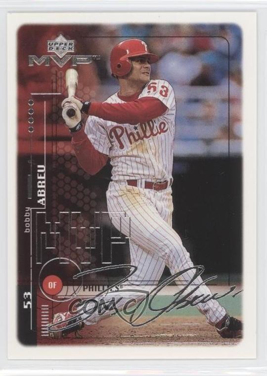 1999 Upper Deck MVP Silver Script Bobby Abreu #159 9bp