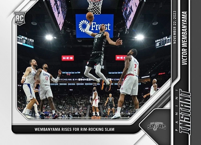 2023-24 Panini Instant - Victor Wembanyama #98 for sale | eBay