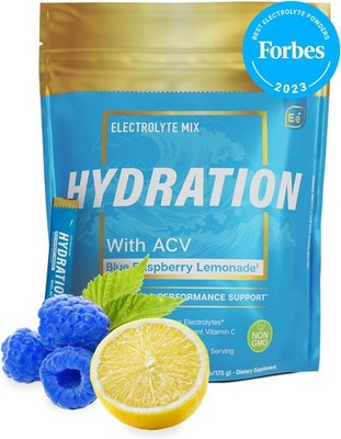 Essential elements Hydration Packets - Blue Raspberry Lemonade - Electrolytes Po