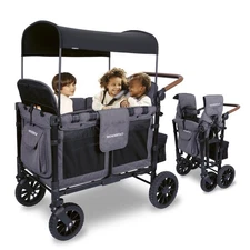 WONDERFOLD W4 Luxe Stroller Wagon (4 Seater) Charcoal Gray (NO ORIGINAL BOX)