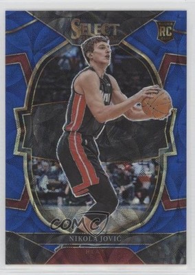 2022 Panini Select Concourse Blue Scope Prizm 165/249 Nikola Jovic Rookie RC 0c6