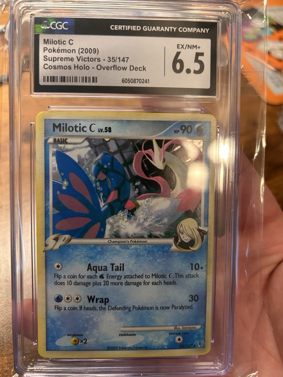 2009 Pokemon Supreme Victors Milotic C 35/147 CGC GEM MINT 9.5