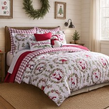 Levtex Home - Pine Plaid Comforter Set - King Comforter 106x94in. Two S...