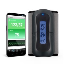 Bluetooth Blood Pressure Monitor - Wireless Upper Arm Cuff, IHB AF Detection