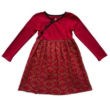 Tea Collection Deco Lantern Sparkle Dress Size 4