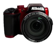 Nikon Coolpix B500 Digital Camera Red 16MP 40X Wide Optical Zoom - Tested