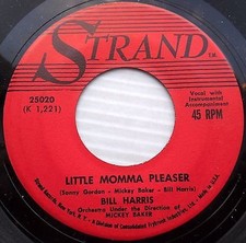 Bill Harris (26) - Little Momma Pleaser / Yeah! Yeah! Guitar, 7