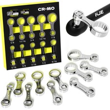 12pcs Cr-mo Sae Torque Wrench Adapter Set516 To 78 12-point 38 Squar... 12pcs Cr-mo Sae Torque Wrench Adapter Set516 To 78 12-point 38 Squar...