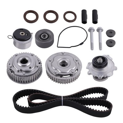 Timing Belt Kit + Water Pump + VVT Gears for Chevy Aveo Sonic Cruze 1.6L 1.8L