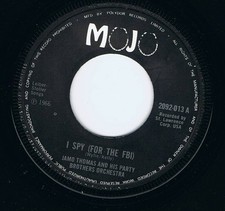 Jamo Thomas & His Party Brothers Orchestra - I Spy (For The FBI) (7", Single)