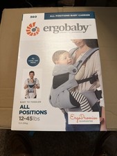 Ergobaby 360 Cool Air Mesh All-In-One Baby Carrier 12-45lbs- Chambray