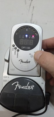  Fender DPT-100 Tuner. Without Power Supply. Turns On, Kinda 