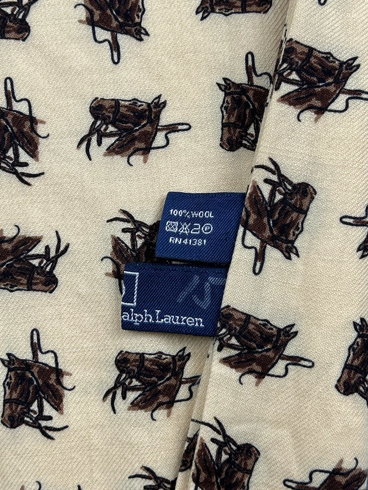 Authentique écharpe " Polo Ralph Lauren " - Photo 3/4